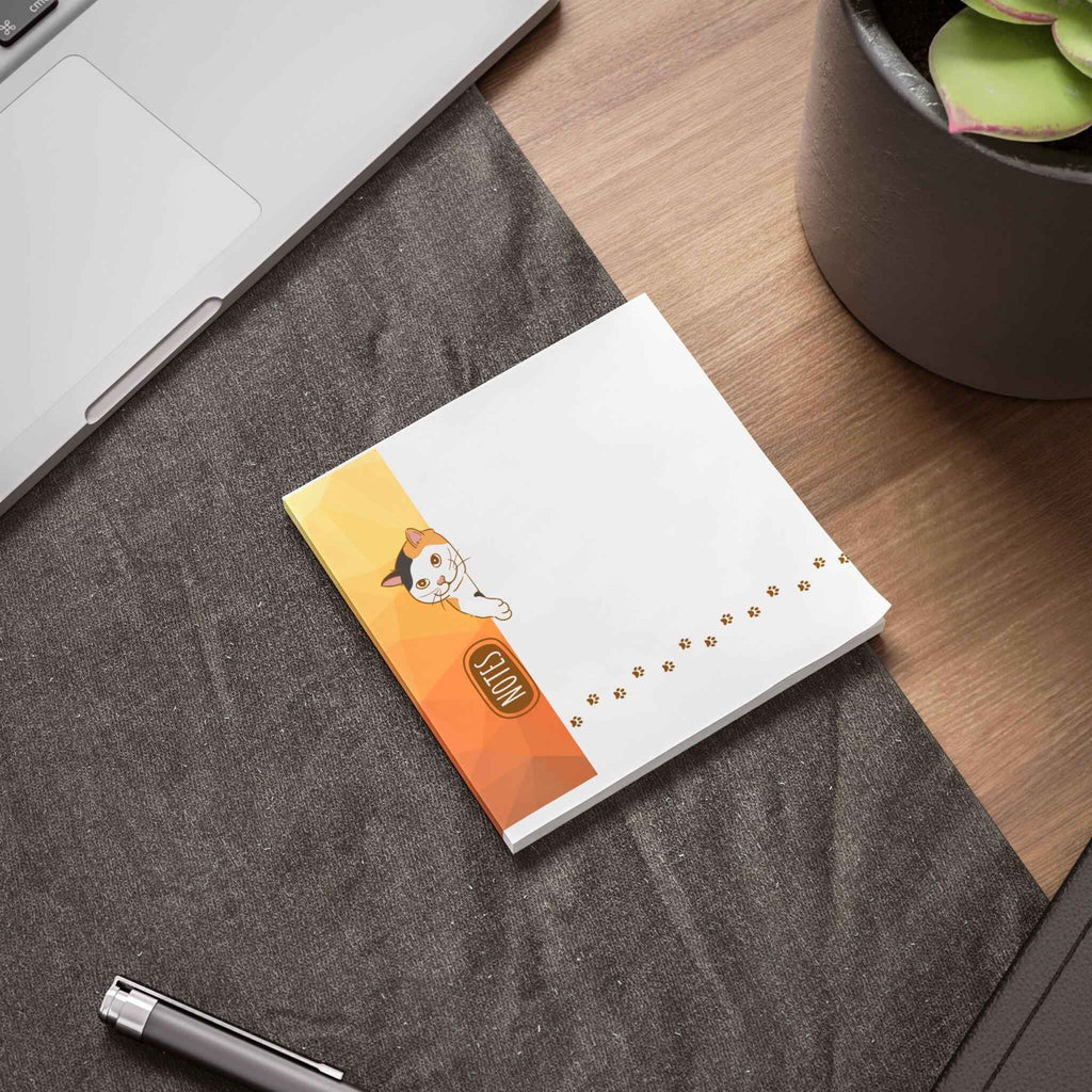 Kitty Post-it Notes - Adorable Cat Sticky Note Pads for Fun and Effortless Organization