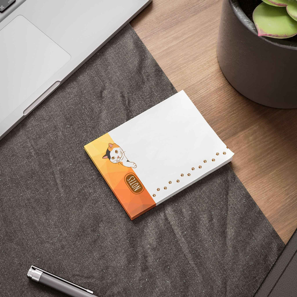 Kitty Post-it Notes - Adorable Cat Sticky Note Pads for Fun and Effortless Organization