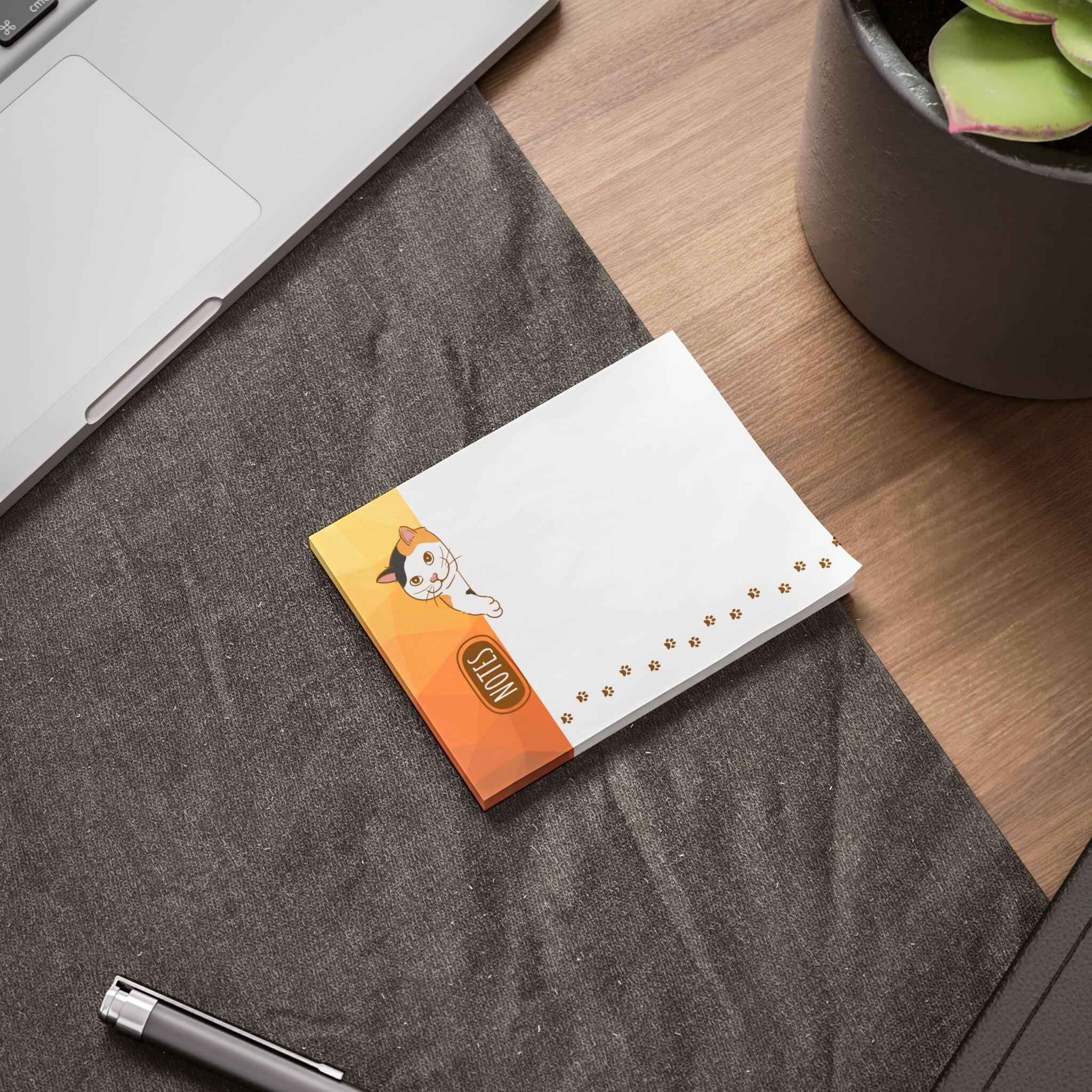 Kitty Post-it Notes - Adorable Cat Sticky Note Pads for Fun and Effortless Organization