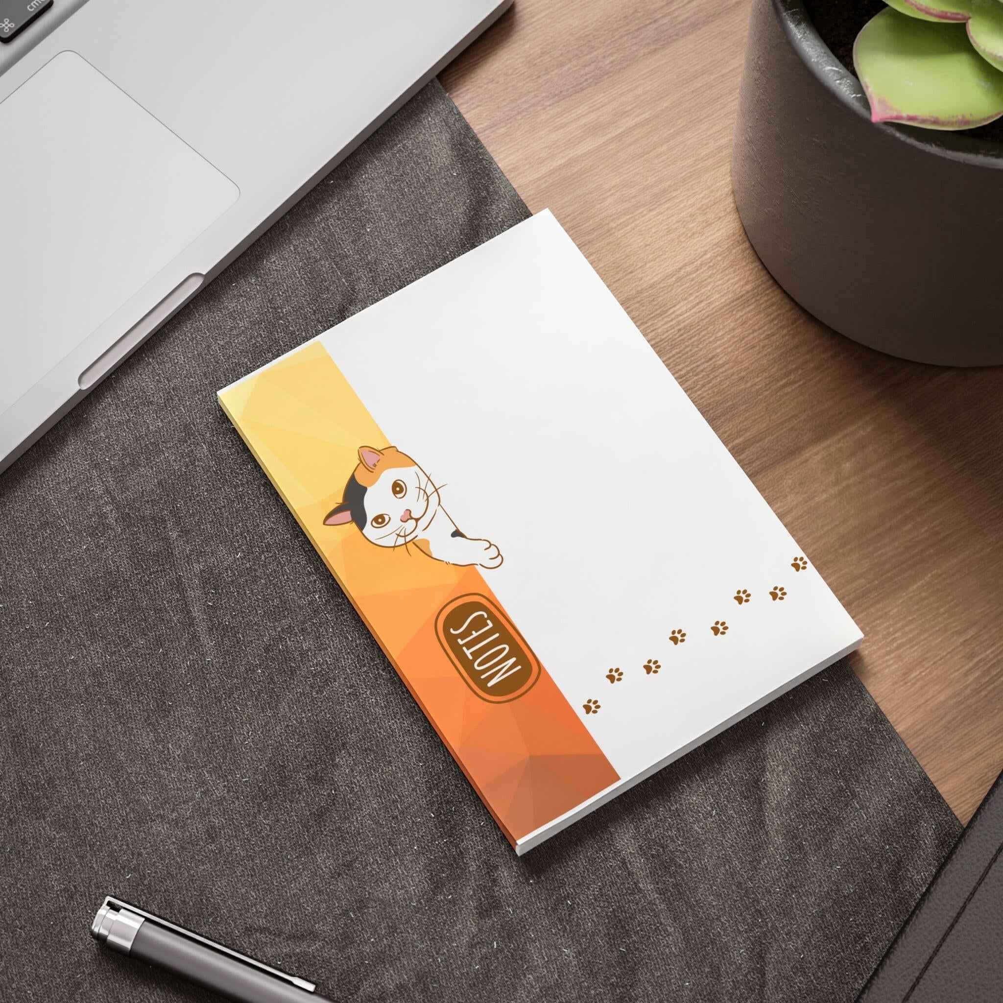 Kitty Post-it Notes - Adorable Cat Sticky Note Pads for Fun and Effortless Organization