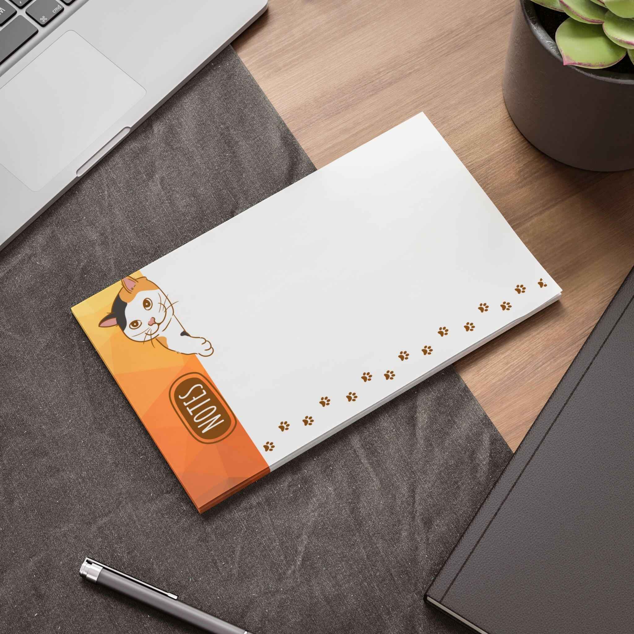 Kitty Post-it Notes - Adorable Cat Sticky Note Pads for Fun and Effortless Organization