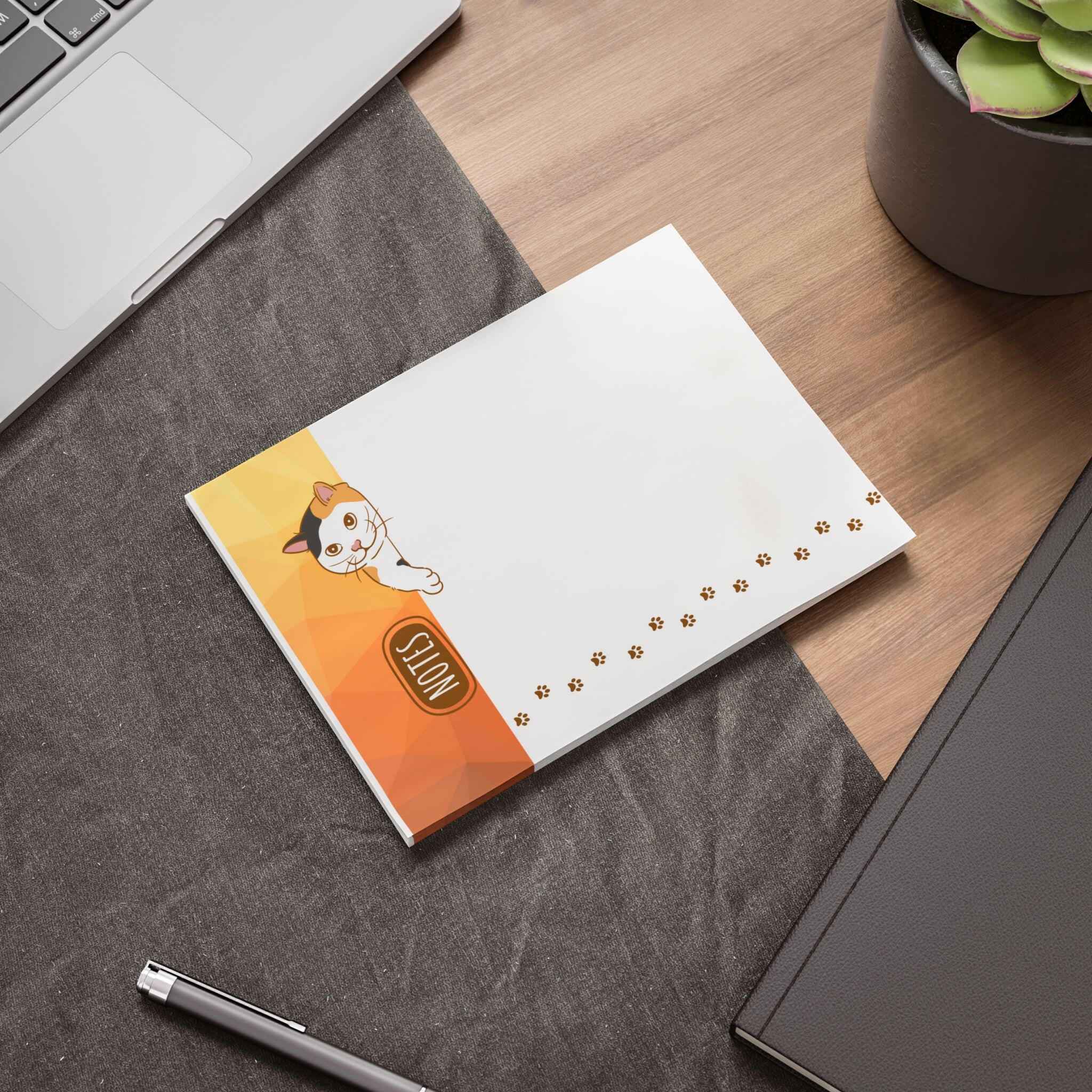 Kitty Post-it Notes - Adorable Cat Sticky Note Pads for Fun and Effortless Organization