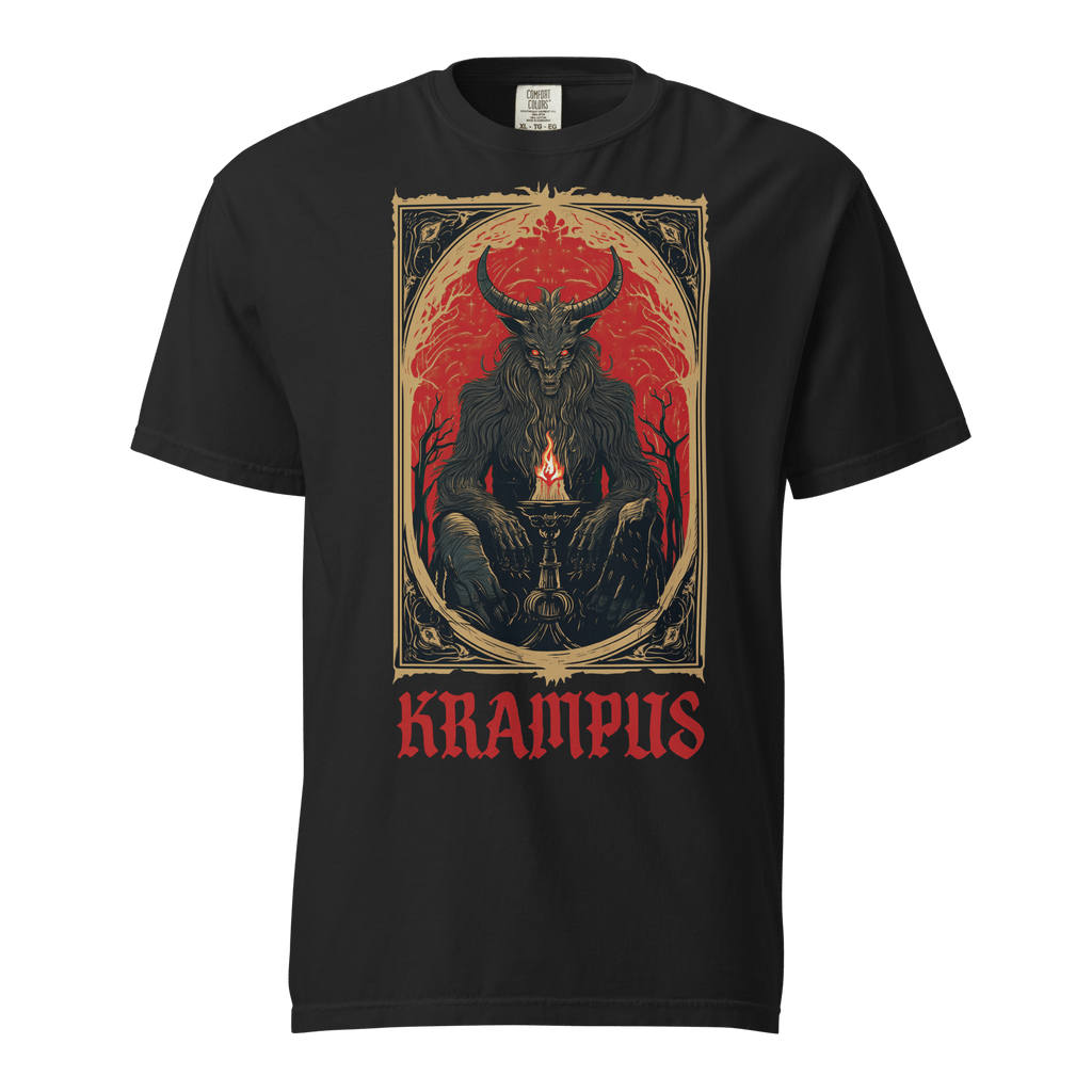 Krampus Tarot Unisex Comfy Tee