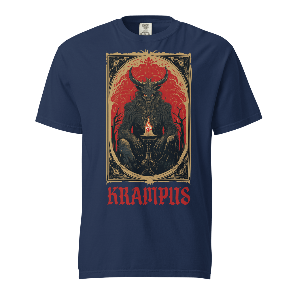 Krampus Tarot Unisex Comfy Tee
