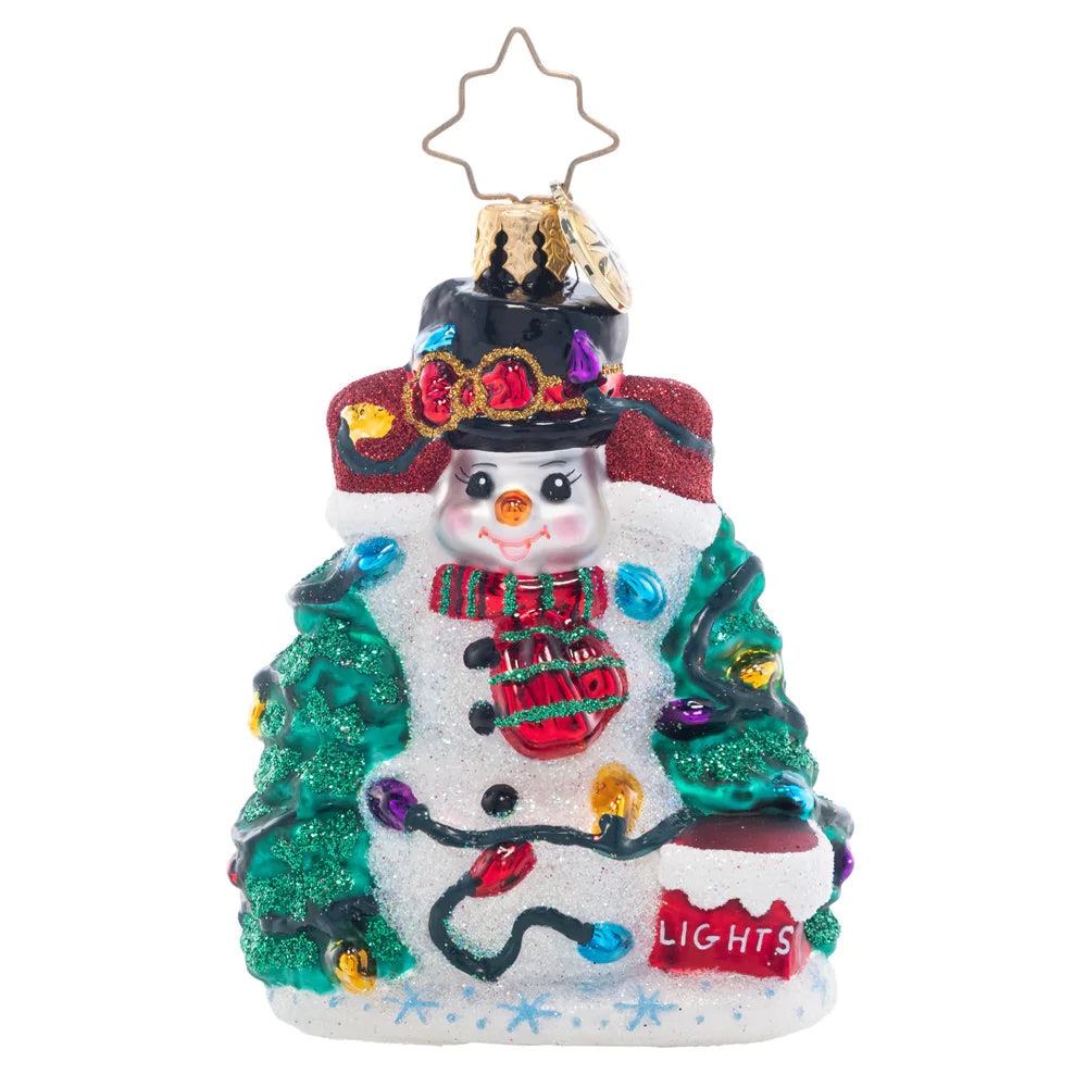 Christopher Radko Little Gem Glass Ornament - Let There Be Lights