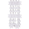Clear Acrylic Snowflake Bead Garland