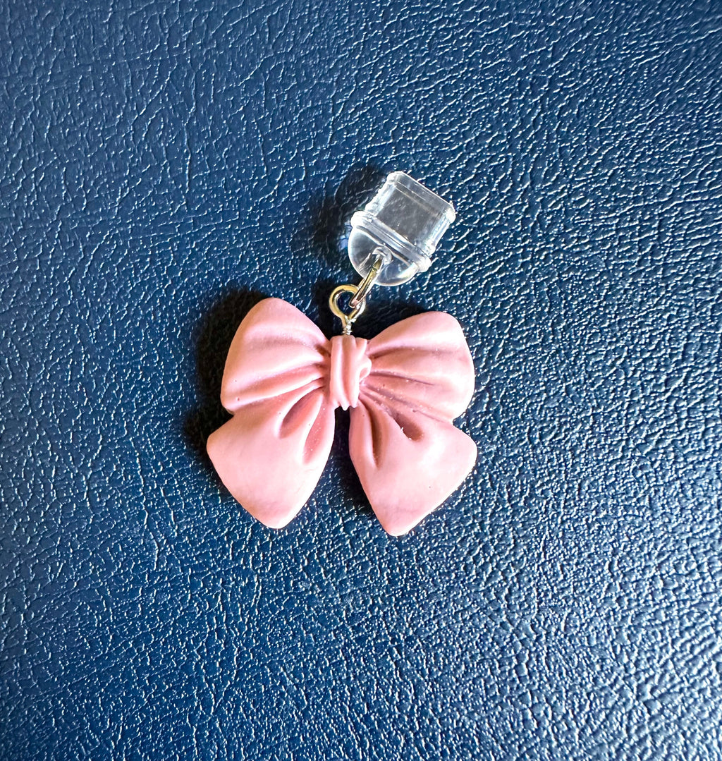 Large Coquette Bow Device Charm