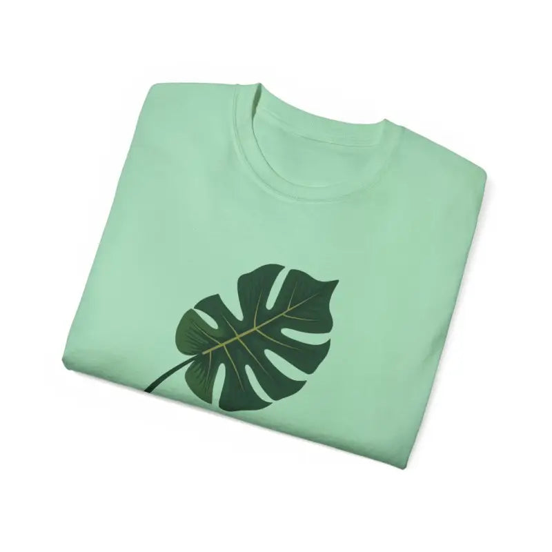 Ocean State Styles Unisex T Shirt Plant Mom Monstera Leaf