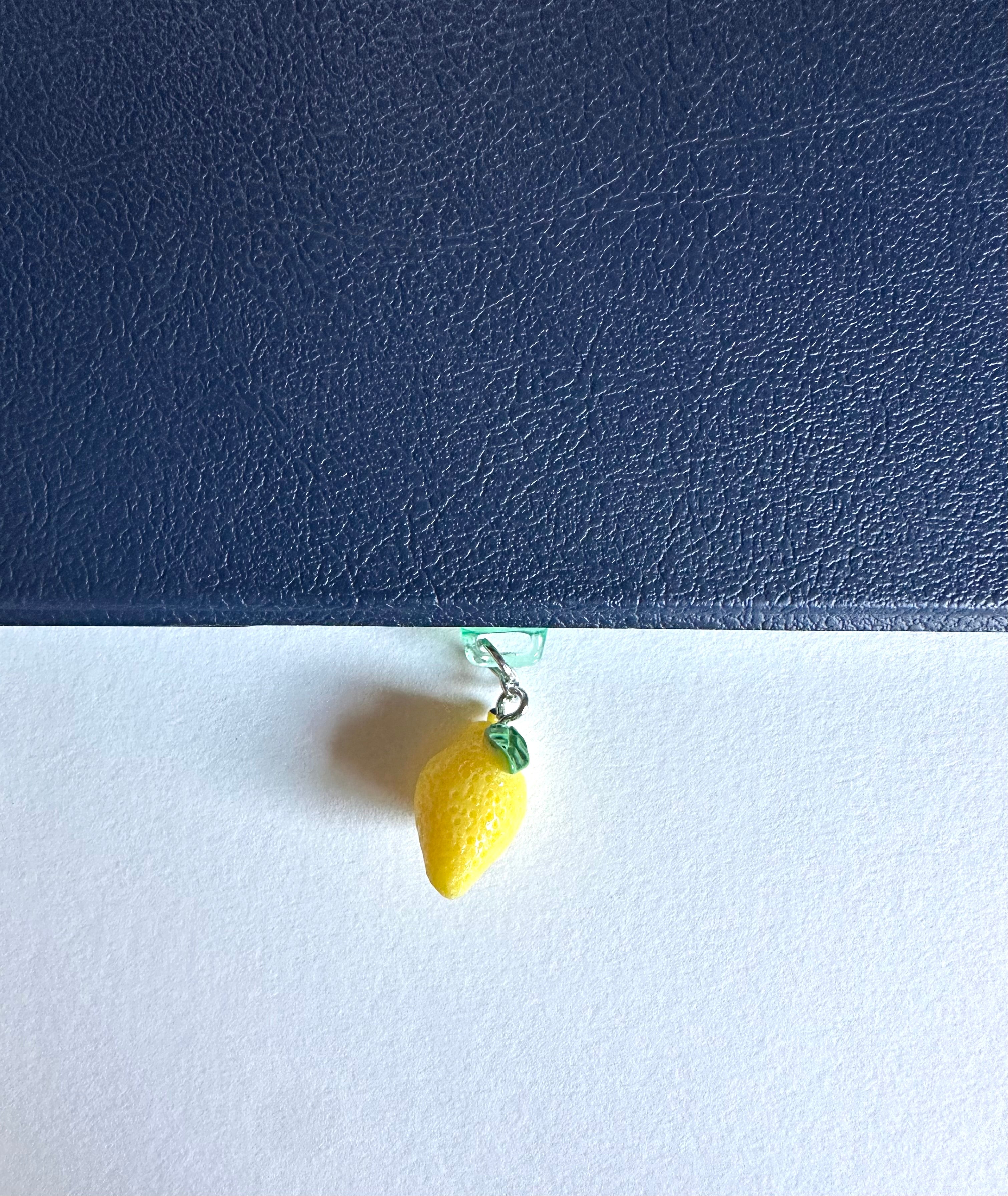 Lemon Squeeze Device Charm