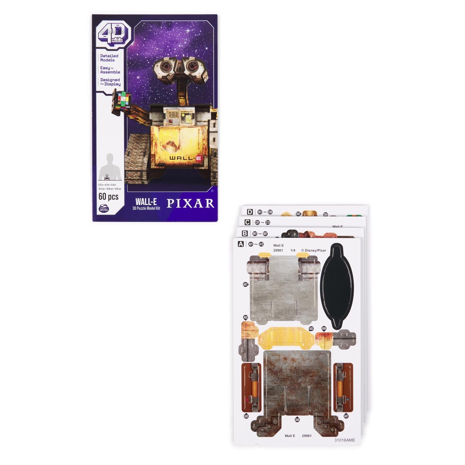 4D Build Disney Pixar Wall-E