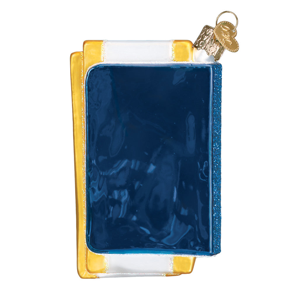 Passport Glass Ornament