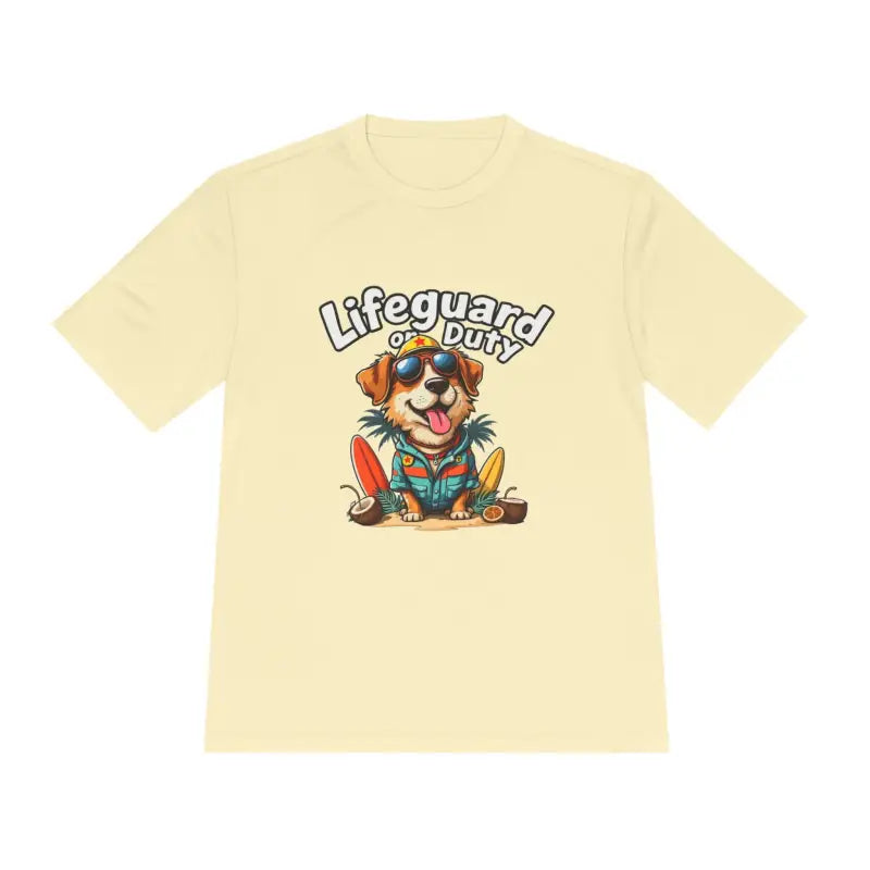 Ocean State Styles Lifeguard Dog T Shirt Moisture Wicking