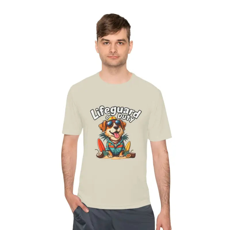 Ocean State Styles Lifeguard Dog T Shirt Moisture Wicking