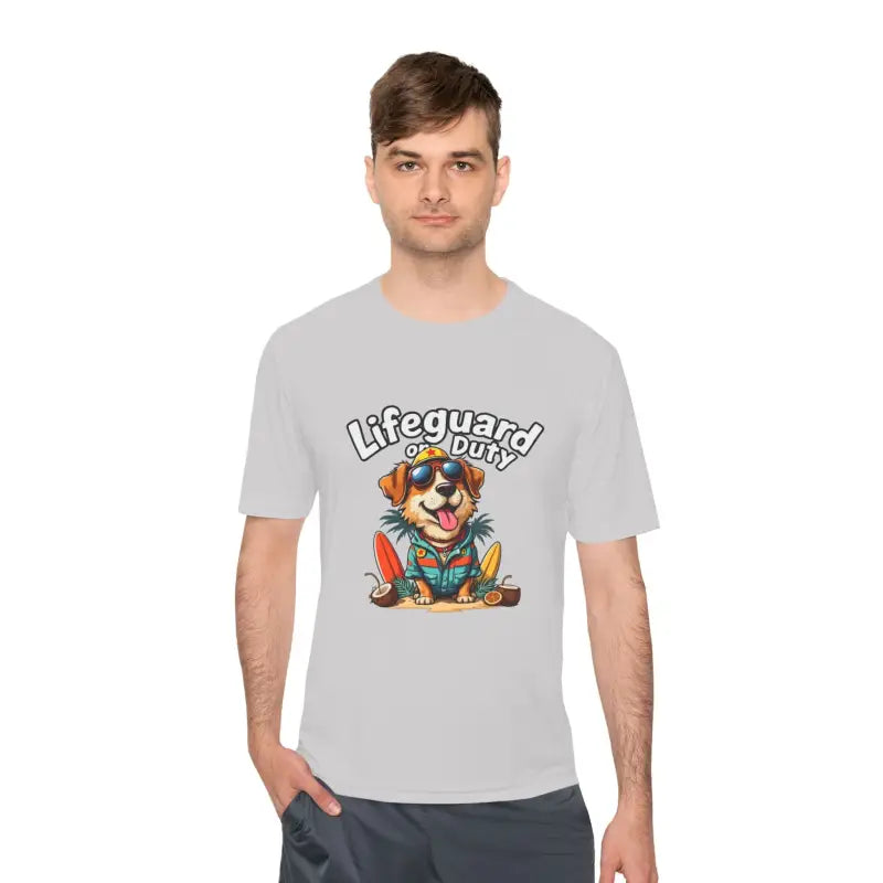 Ocean State Styles Lifeguard Dog T Shirt Moisture Wicking