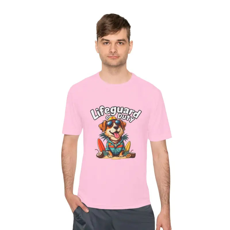 Ocean State Styles Lifeguard Dog T Shirt Moisture Wicking
