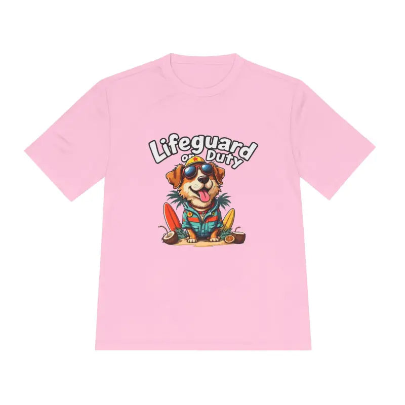 Ocean State Styles Lifeguard Dog T Shirt Moisture Wicking