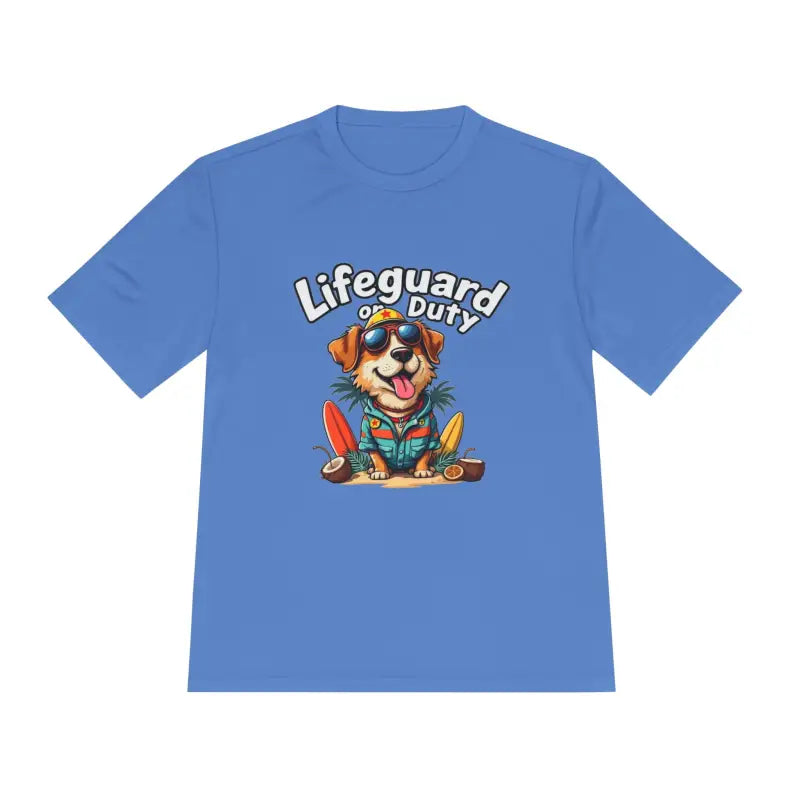 Ocean State Styles Lifeguard Dog T Shirt Moisture Wicking