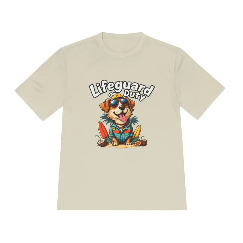 Ocean State Styles Lifeguard Dog T Shirt Moisture Wicking