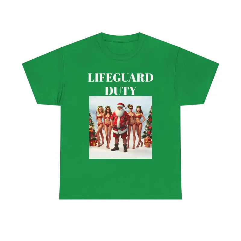 Ocean State Styles T Shirt Lifeguard Santa Beach Tee