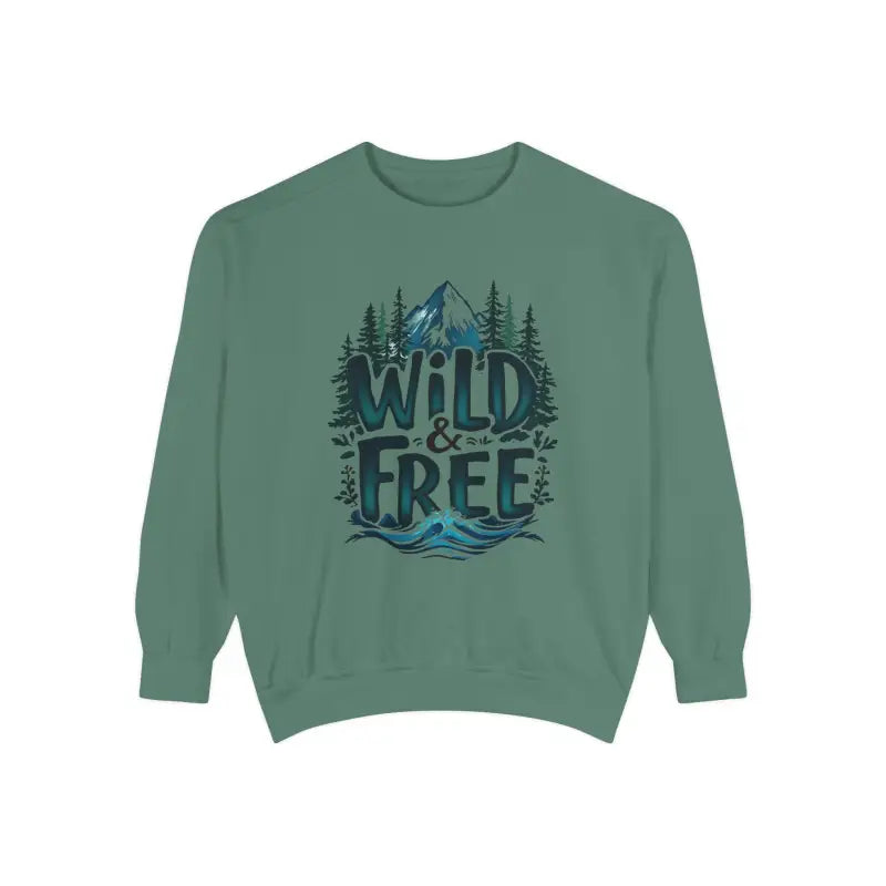 Ocean State Styles Sweatshirt Wild And Free Graphic