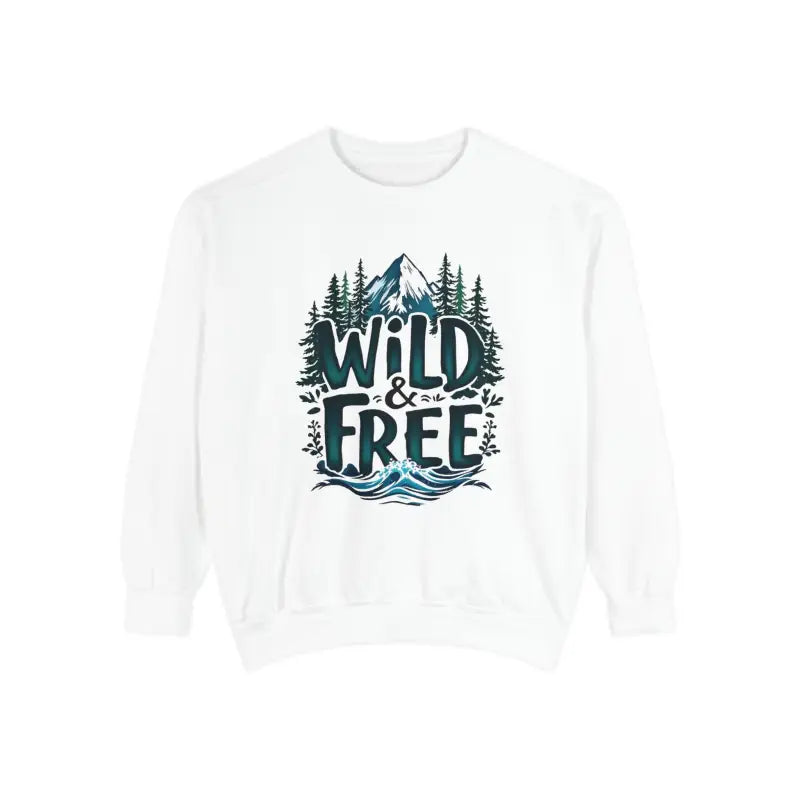 Ocean State Styles Sweatshirt Wild And Free Graphic