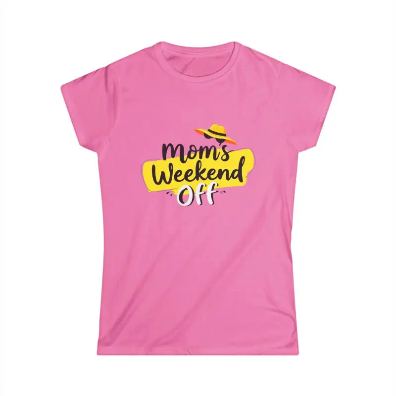 Ocean State Styles T Shirt Mom Weekend Off Graphic Tee Women
