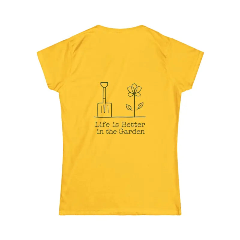 Ocean State Styles Womens Gardening Tee Life Is Better In Garden