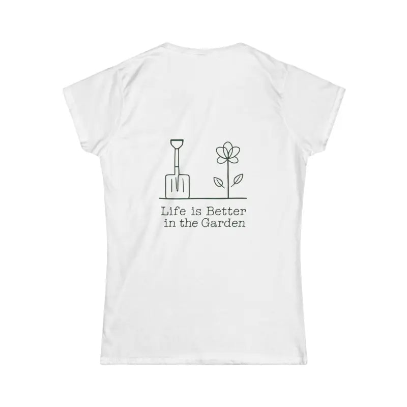 Ocean State Styles Womens Gardening Tee Life Is Better In Garden
