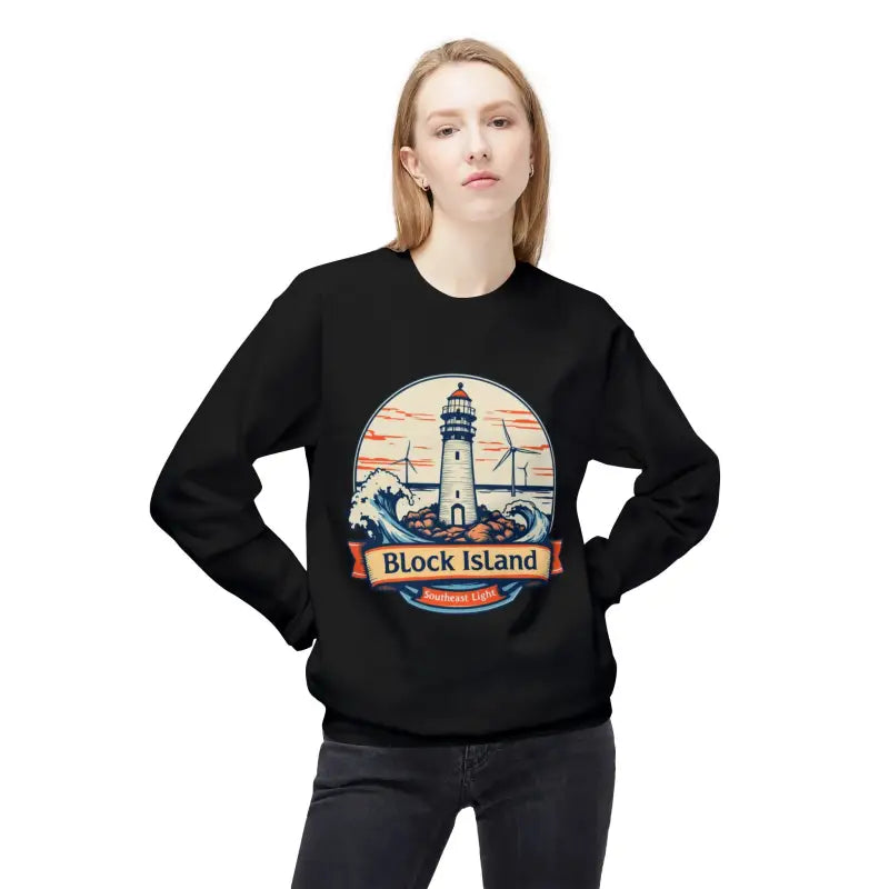 Ocean State Styles Sweatshirt Block Island Lighthouse