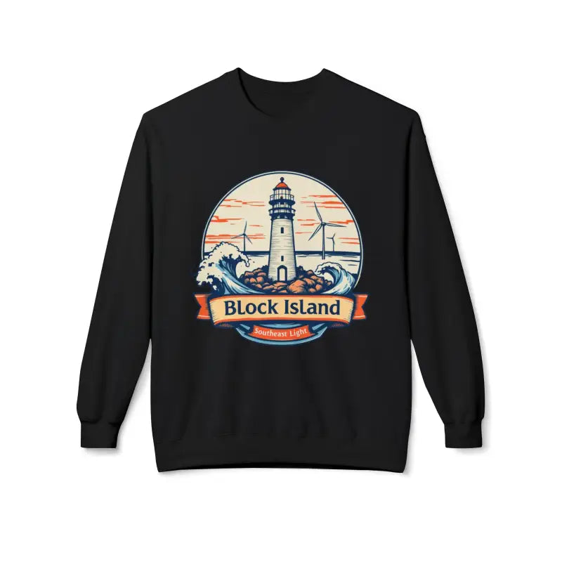 Ocean State Styles Sweatshirt Block Island Lighthouse