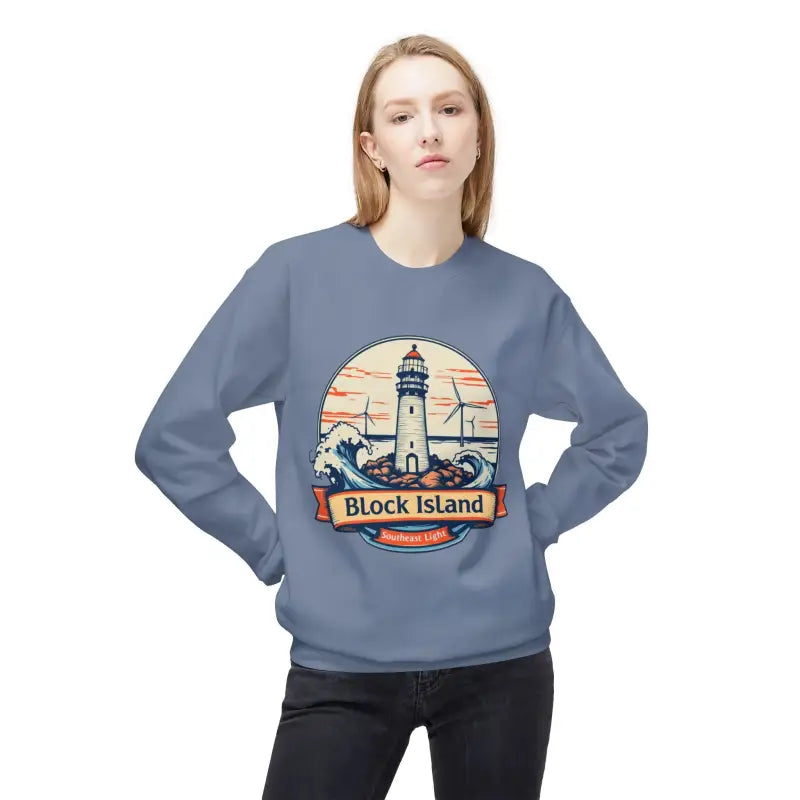 Ocean State Styles Sweatshirt Block Island Lighthouse
