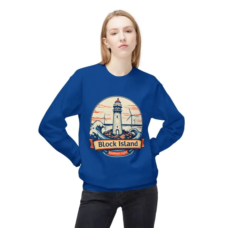 Ocean State Styles Sweatshirt Block Island Lighthouse