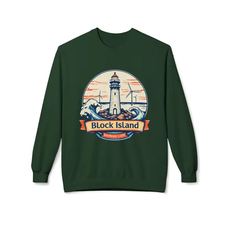Ocean State Styles Sweatshirt Block Island Lighthouse