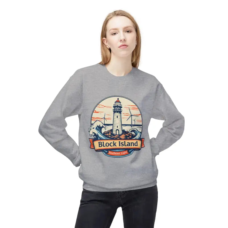 Ocean State Styles Sweatshirt Block Island Lighthouse