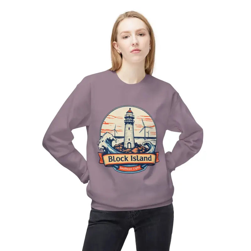 Ocean State Styles Sweatshirt Block Island Lighthouse