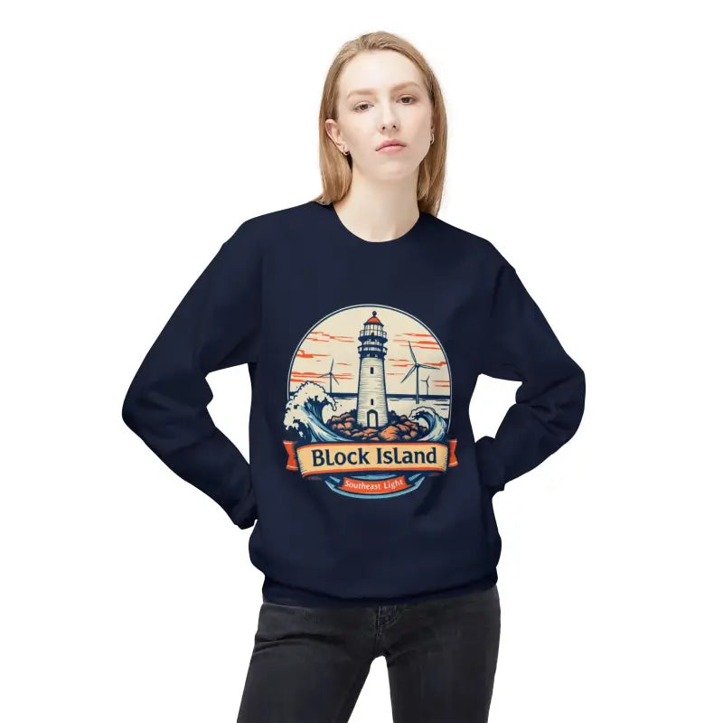 Ocean State Styles Sweatshirt Block Island Lighthouse