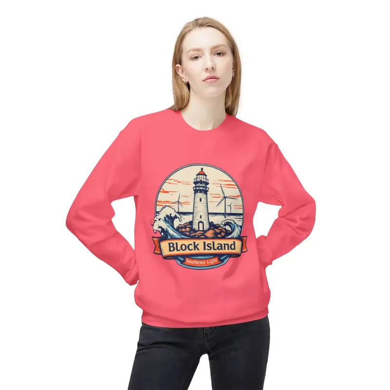 Ocean State Styles Sweatshirt Block Island Lighthouse