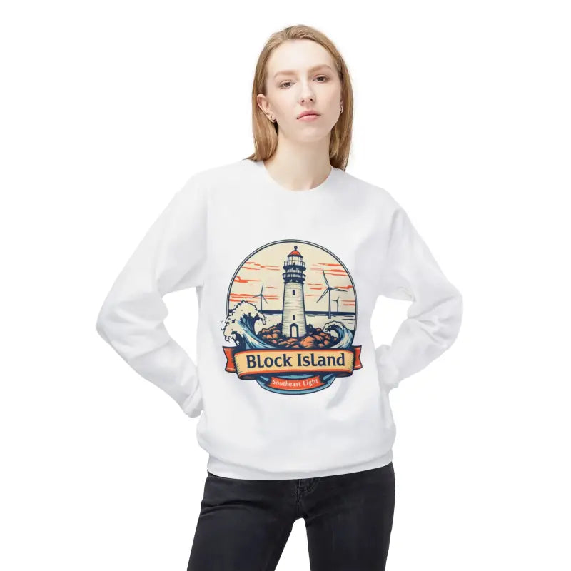 Ocean State Styles Sweatshirt Block Island Lighthouse