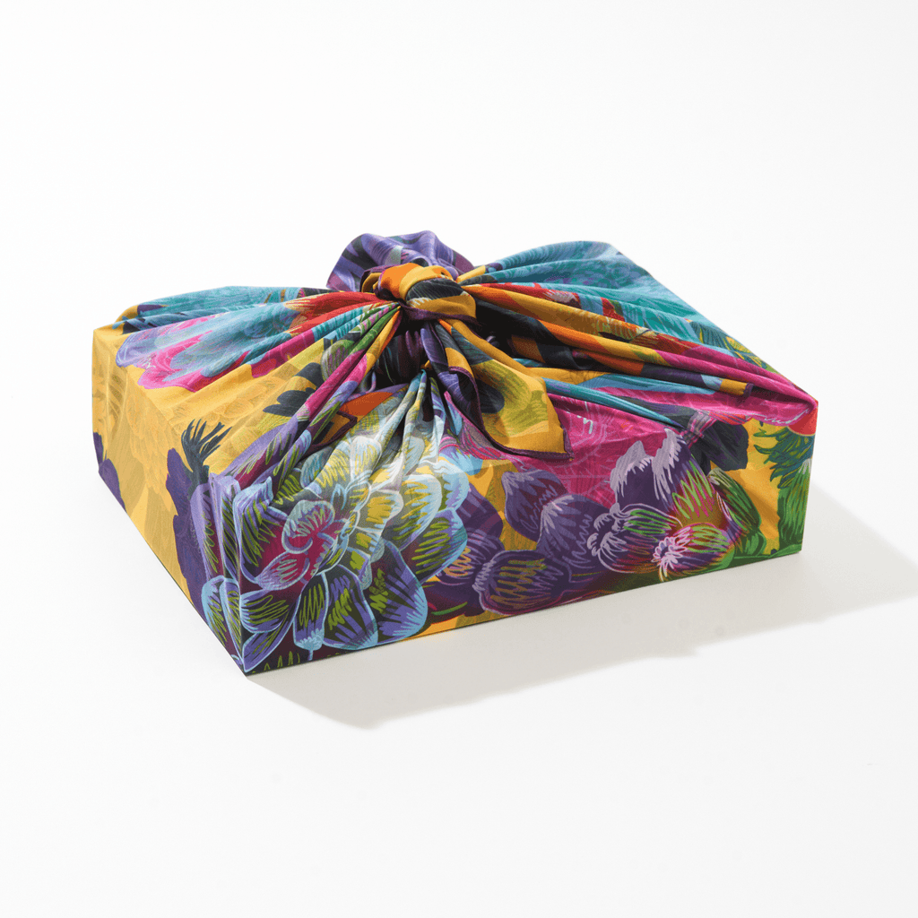 Lilac | 35" Mulberry Silk Furoshiki Gift Wrap by Adam Klassen