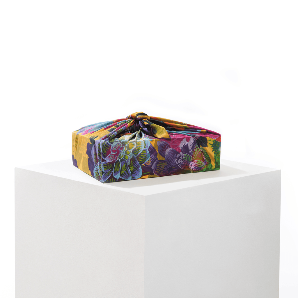 Lilac | 35" Mulberry Silk Furoshiki Gift Wrap by Adam Klassen