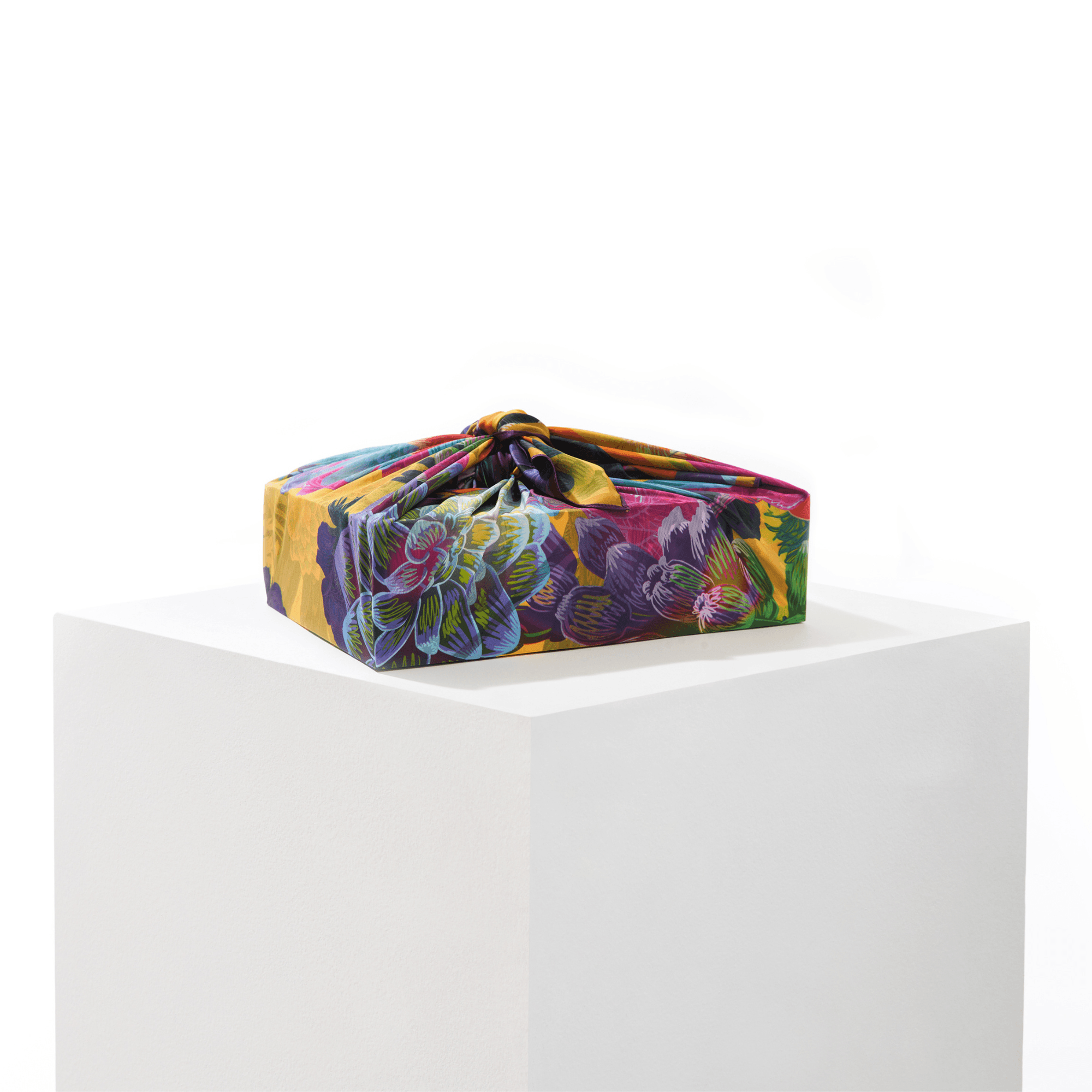 Lilac | 35" Mulberry Silk Furoshiki Gift Wrap by Adam Klassen