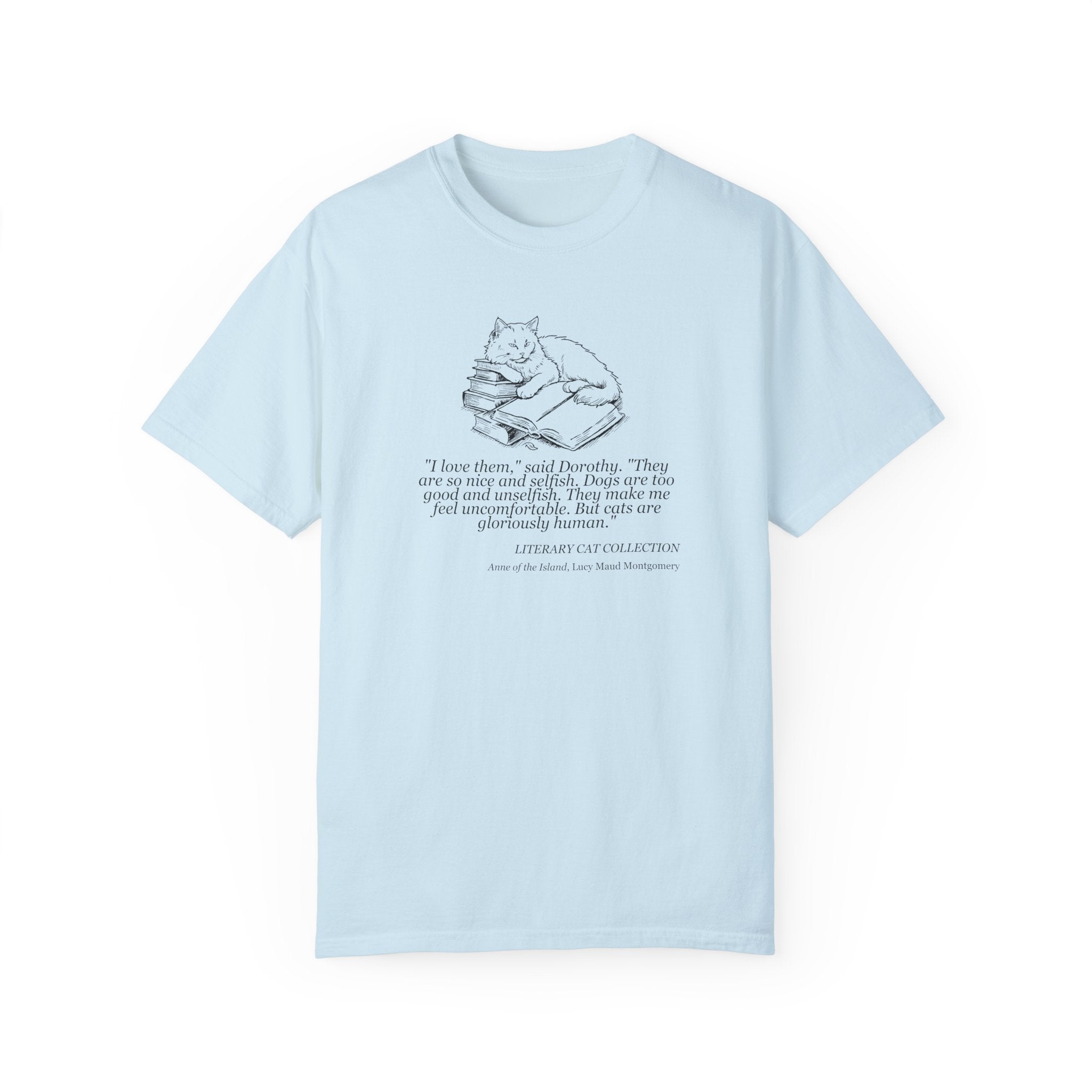 Literary Cat Unisex T-Shirt - Anne of the Island