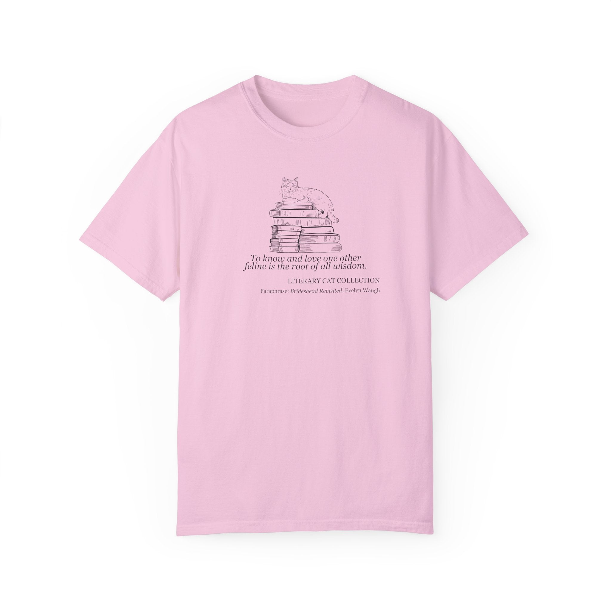 Literary Cat Unisex T-Shirt - Brideshead Revisited