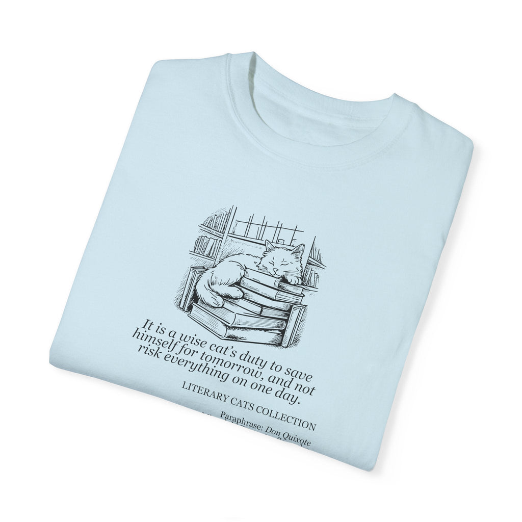 Literary Cat Unisex T-Shirt - Don Quixote