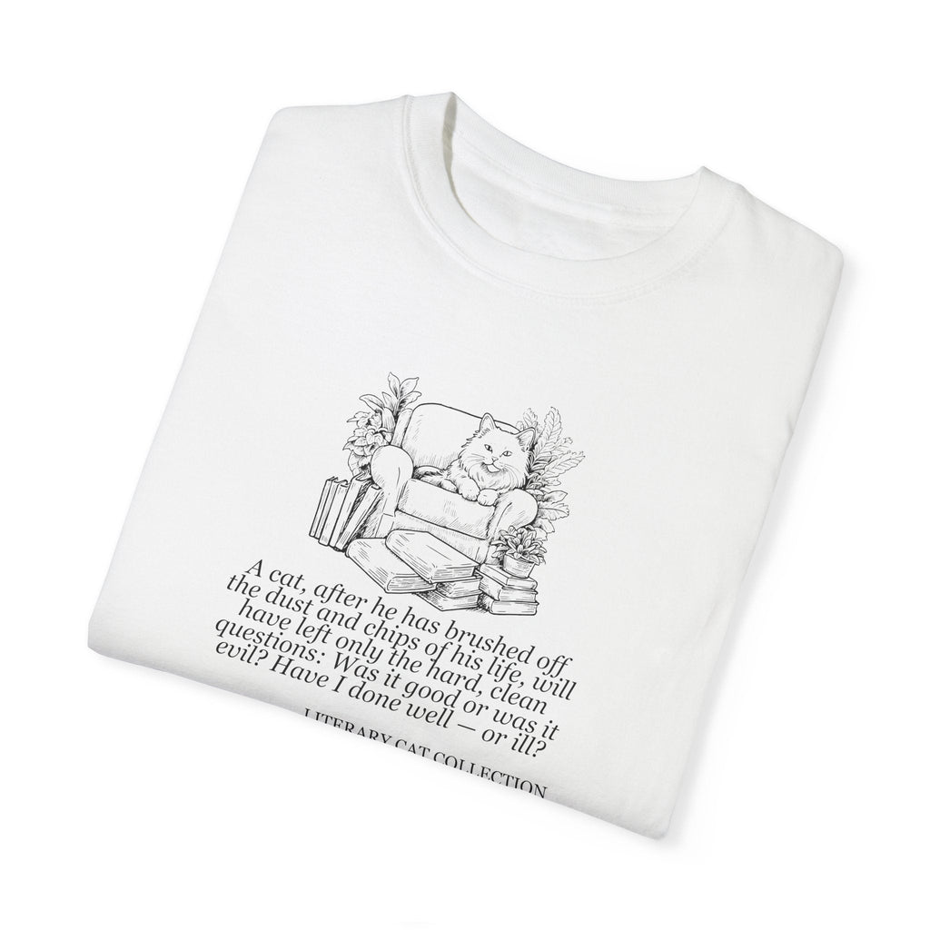 Literary Cat Unisex T-Shirt - East of Eden