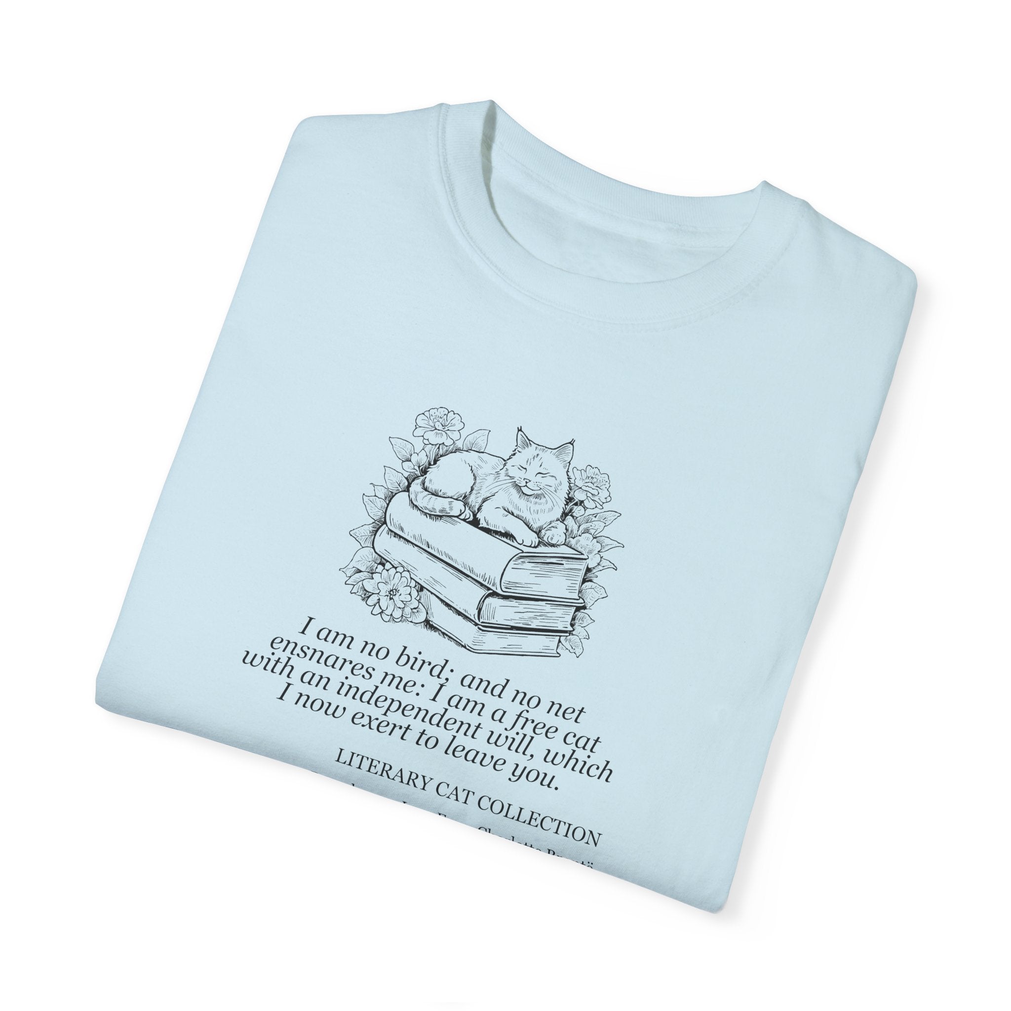 Literary Cat Unisex T-Shirt - Jane Eyre