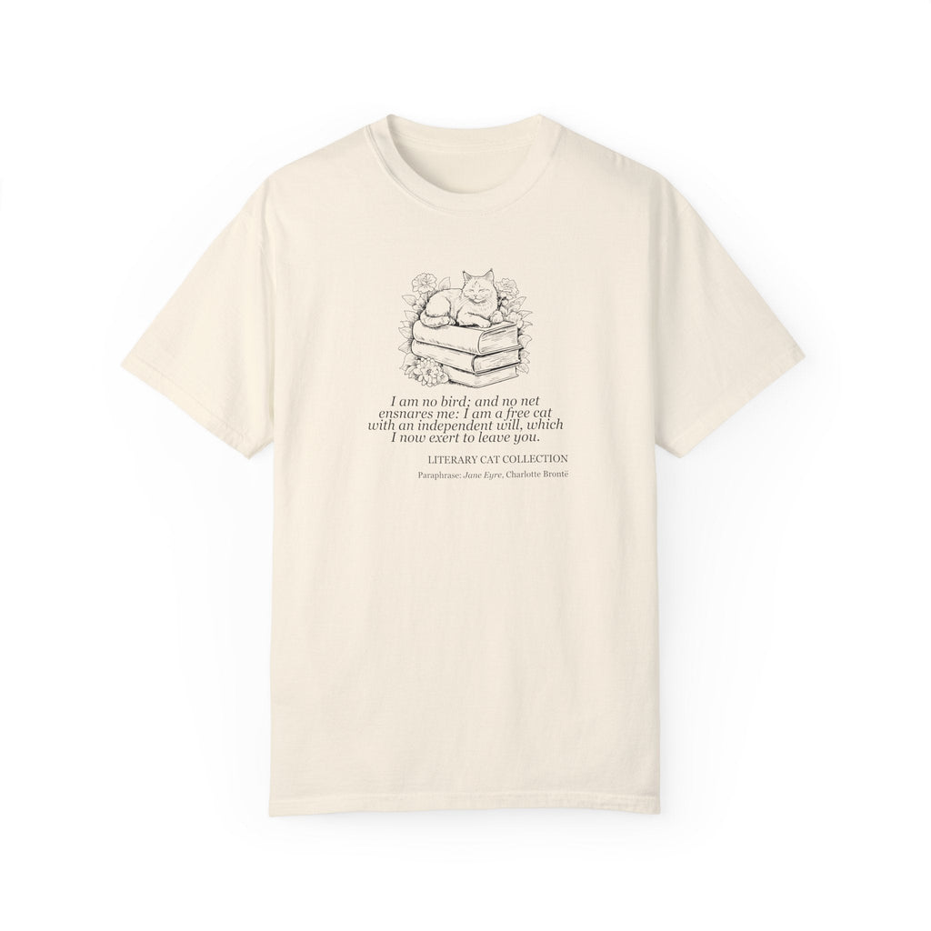 Literary Cat Unisex T-Shirt - Jane Eyre