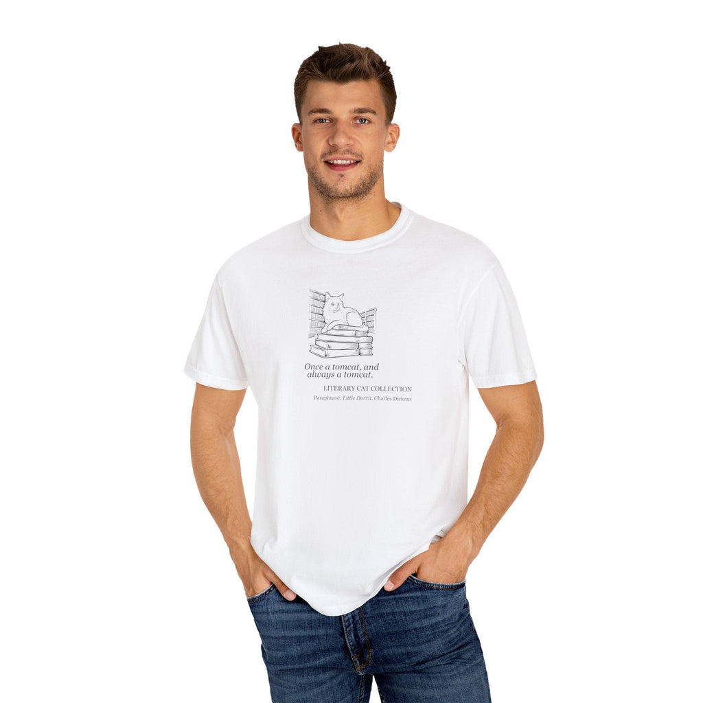 Literary Cat Unisex T-Shirt - Little Dorrit