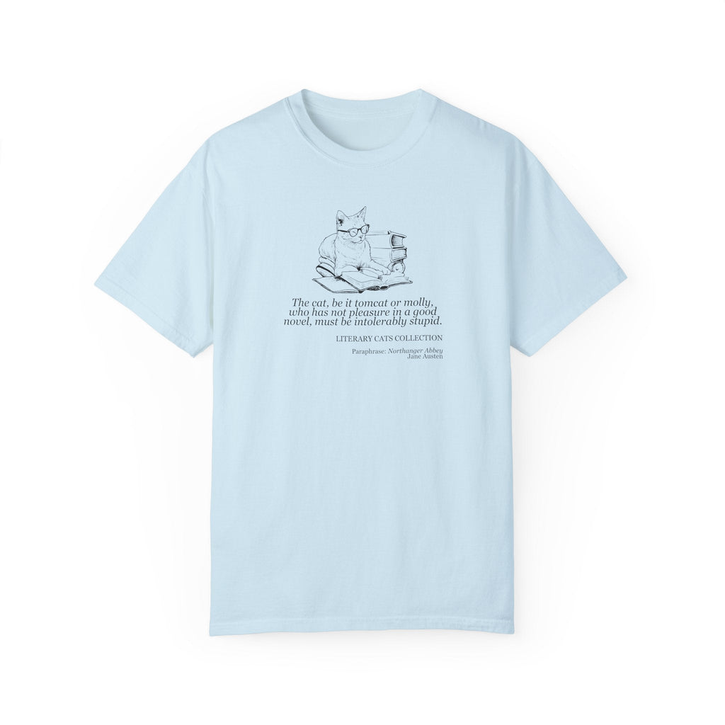 Literary Cat Unisex T-Shirt - Northanger Abbey