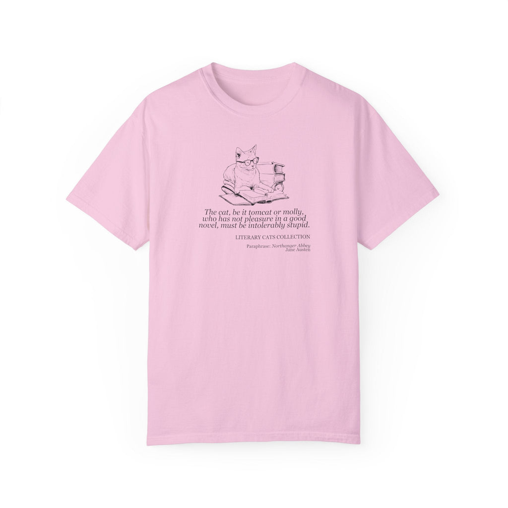 Literary Cat Unisex T-Shirt - Northanger Abbey
